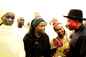 We are doing everything to rescue your daughters, Jonathan assures Chibok parents