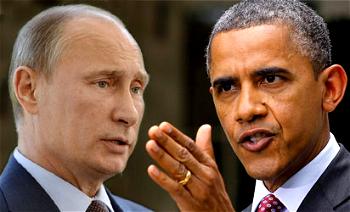 Obama, Putin break ice in six-second encounter