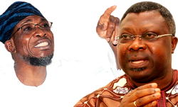 #OsunDecides2018: Aregbesola, Omisore disagree on conduct of exercise