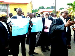JUDICIARY STRIKE: Chief Registrar chased away from court premises