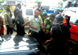 Police arrest 2 soldiers for illegal duty