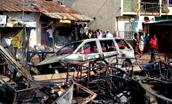 82 killed, scores injured as Buhari escapes death in Kaduna bomb blast