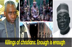 Boko haram killing of christians: ‘Enough is enough!’