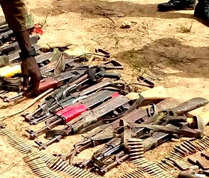 Konduga: Overwhelmed Boko Haram terrorists surrender  to Nigerian troops