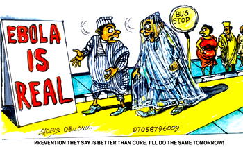 The pepper syndrome and Ebola