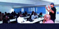 American lecturers inspire Nigerian broadcast and film students