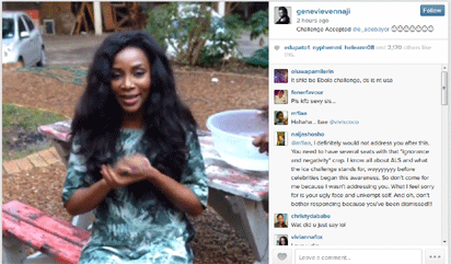 Genevieve joins Bill Gates, George Bush, Lady Gaga in Ice Bucket Challenge