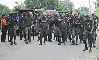 Confusion as disabled man scales fence into Warri police station