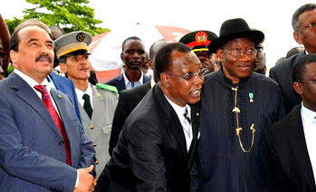 Jonathan seeks end to illicit movement of terrorists, ammunition