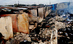 Building set ablaze, as brothers row over inheritance