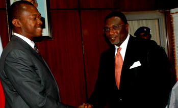 Chime swears in new Deputy Gov, says we have just replaced a bad spark plug