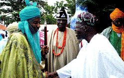 Sanusi, Emir of Kano, visits Awujale