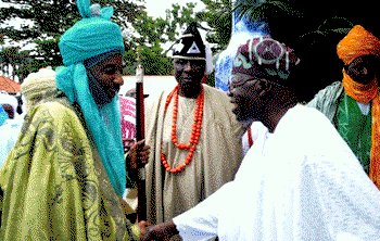 Sanusi, Emir of Kano, visits Awujale