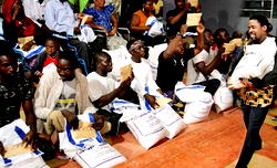 TB Joshua donates N10m to IDPs, laments camp condition