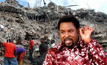 T.B. Joshua honours victims of Synagogue building tragedy