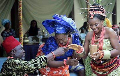 Traditional wedding outlet attire in igboland