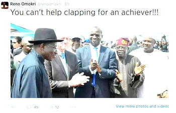 Trending: Tinubu, Fashola, Clinton hail Jonathan?