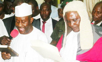Nyako’s deputy sworn-in as new Adamawa Gov