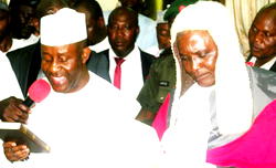 Nyako’s deputy sworn-in as new Adamawa Gov
