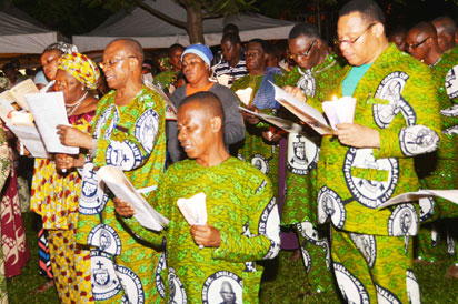 Catholic Knights of St. Mulumba rally against abortion