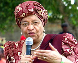 Liberian leader’s ‘profound gratitude’ for US Ebola help