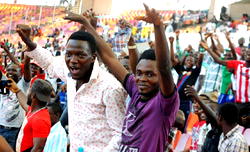 Show of shame in Akure as fans turn refs into punching bags