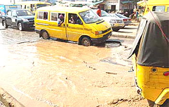 Relief at last for Lagos residents as rehabilitation of dilapidated road begins