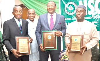 NNPC Group Executive Director, MD Port Harcourt Refinery, Others Bag NSChE Fellowship