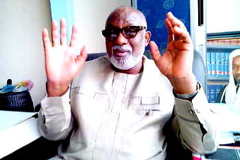 Akeredolu accused of taking sides as Ondo Assembly crisis deepens