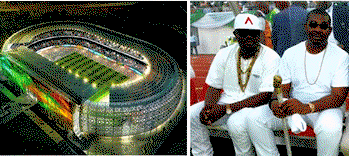 Unveiling of new Ibom Stadium: Don Jazzy’s Marvin crew thrills guests with Dorobucci