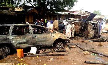 Bomb attack at mosque kills nearly 50