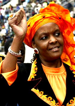 South African model challenges Grace Mugabe’s immunity over assault allegation