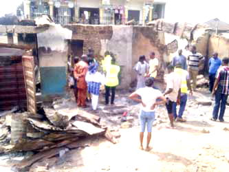 How gas explosion razed 42 shops and houses in Ondo