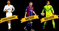 Ronaldo, Messi and Neuer shortlisted for world player of year