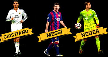 Ronaldo, Messi and Neuer shortlisted for world player of year