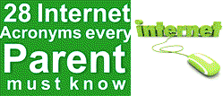 28 Internet acronyms every parent should know