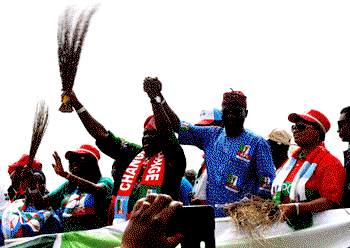 APC supporters on rampage in Lagos