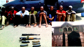 Police in Lagos smash trans-border robbery gang, arrest eight