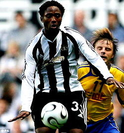 Okocha, Babayaro lead Nigeria to London