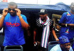 Don Jazzy, Olamide join APC’s Lagos rally