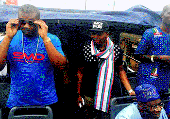 Don Jazzy, Olamide join APC’s Lagos rally