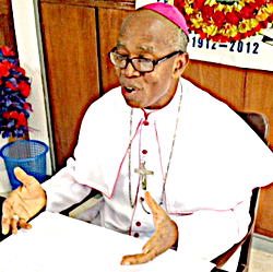 Day Owerri Bishop preached his ideology to Buhari