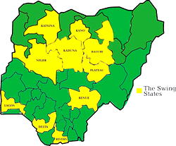 PRESIDENTIAL POLLS:  States that may determine the winner