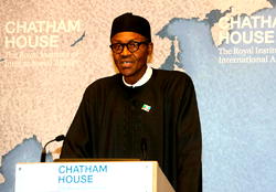 Buhari in Chatham House