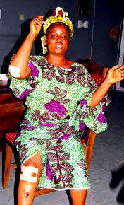 Family, daughter of woman crushed by police van protest in Ibadan