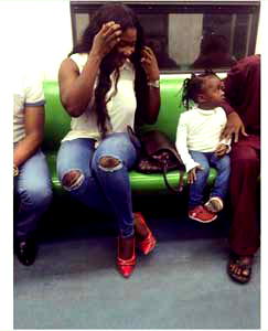 Mercy Johnson defends her train trip from Iddo to Ikeja