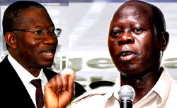 Nigerians will pelt Jonathan stones if…- Oshiomhole