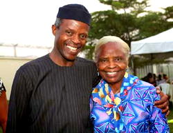 Exhibit virtue of patience, VP’s mother urges Nigerians