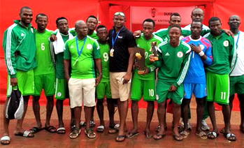 Fans praise Sand Eagles for finishing third at Beach Soccer tournament