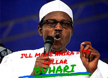 Can Buhari make Naira equal to Dollar?